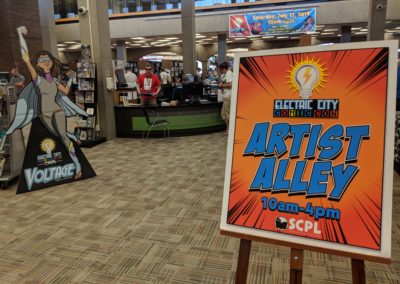 ELECTRIC CITY COMIC CON 2019